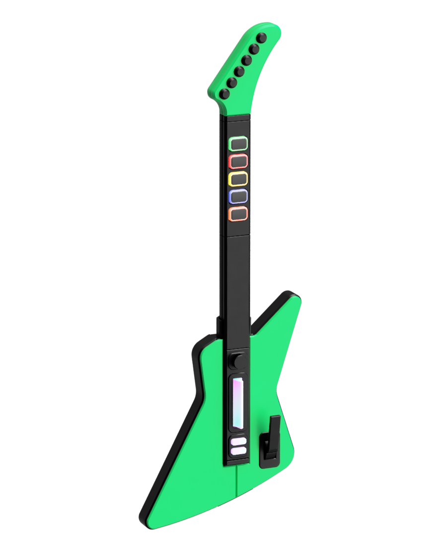 Polybar Max + Body - Wireless Rhythm Game Controller