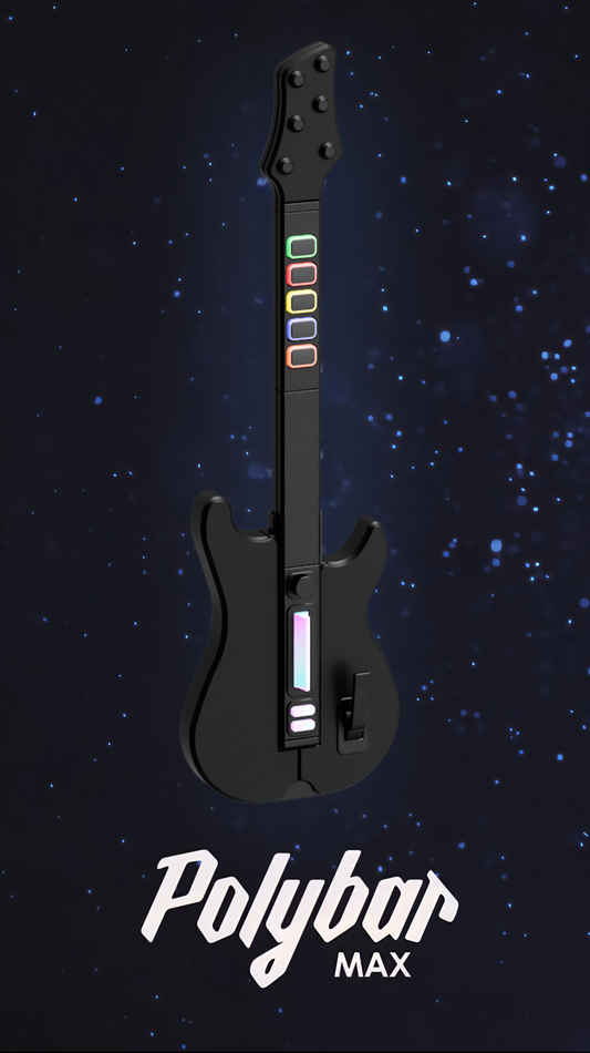 Polybar Max + Body - Wireless Rhythm Game Controller