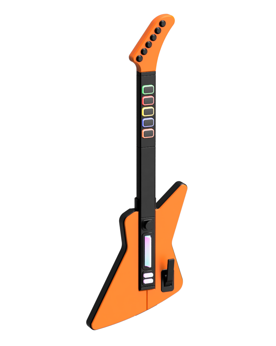 Polybar Max + Body - Wireless Rhythm Game Controller