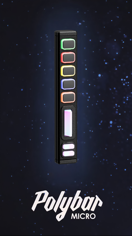 Polybar Micro - Wireless Rhythm Game Controller